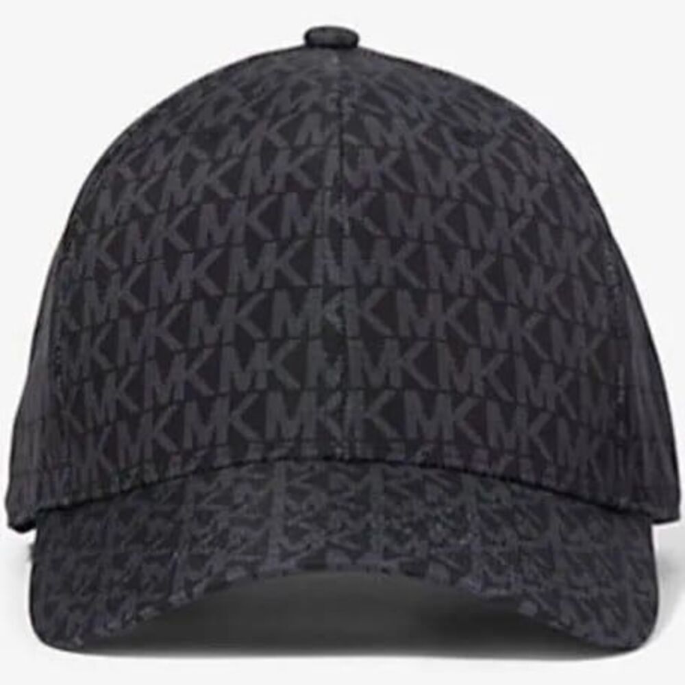 Michael Kors Signature Classic Monogram Logo Adjustable Baseball Hat Cap